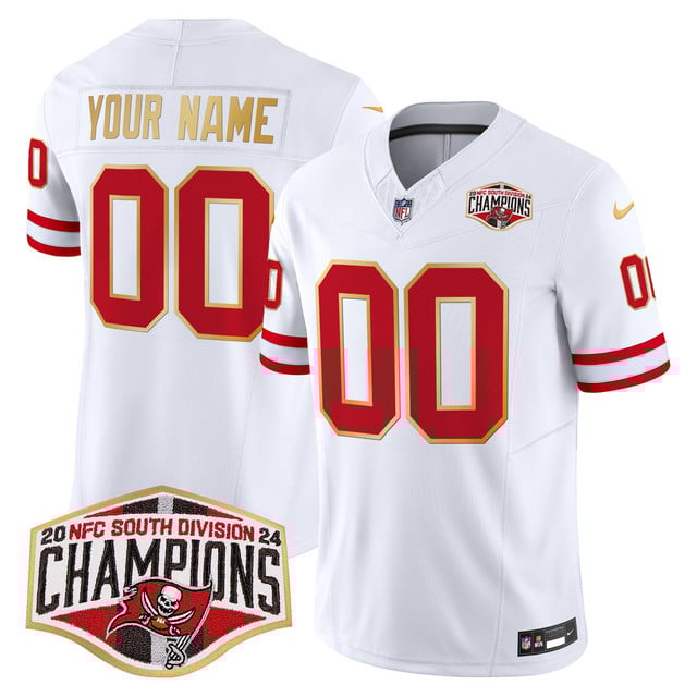 Men's Buccaneers Creamsicle Jersey - NFC South Division Champions Patch