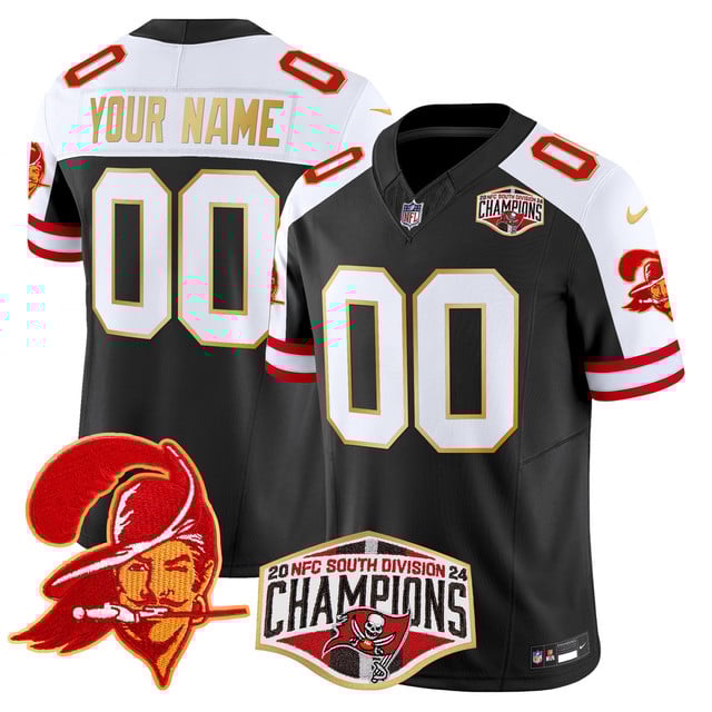 Men's Buccaneers Creamsicle Jersey - NFC South Division Champions Patch