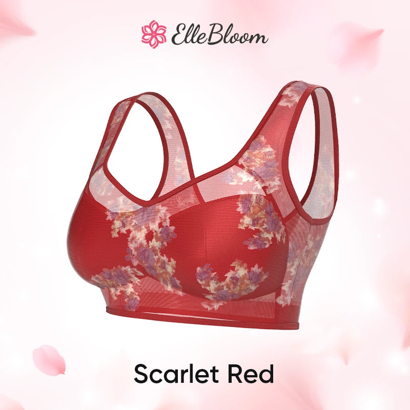 ElleBloom - Ice Silk Lace Cooling Comfort Bra