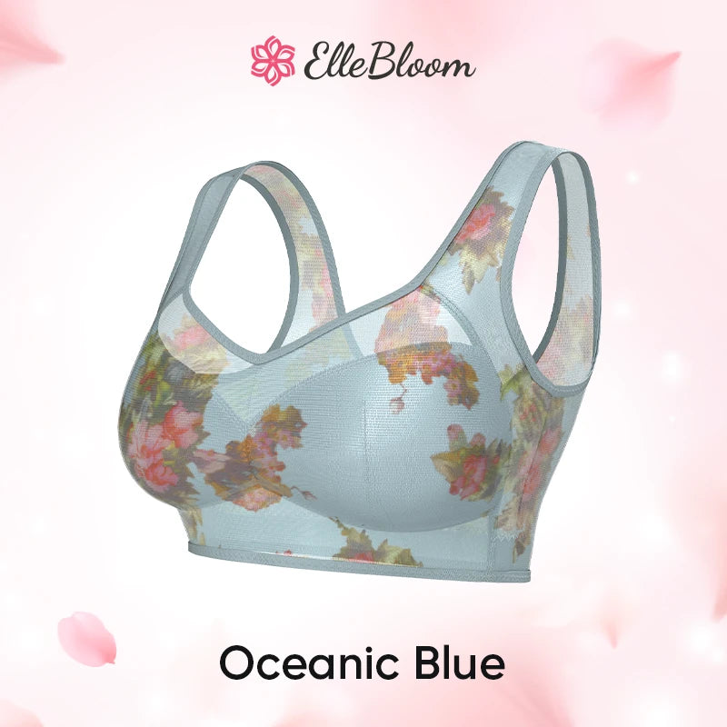ElleBloom - Ice Silk Lace Cooling Comfort Bra