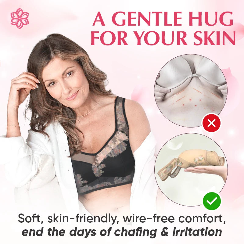 ElleBloom - Ice Silk Lace Cooling Comfort Bra