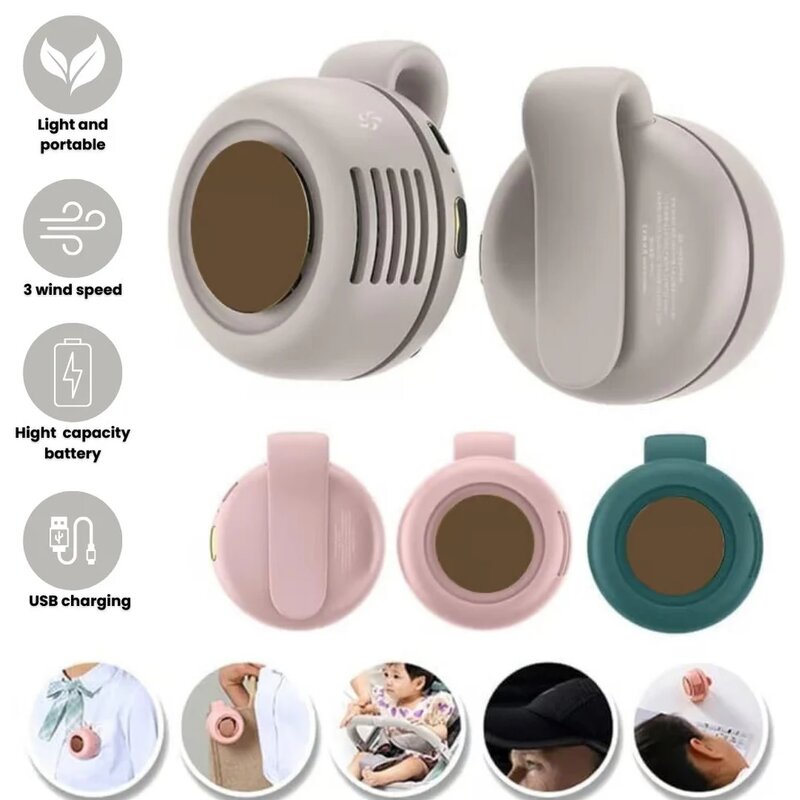 Portable Silent Mini Bladeless Electric Fan