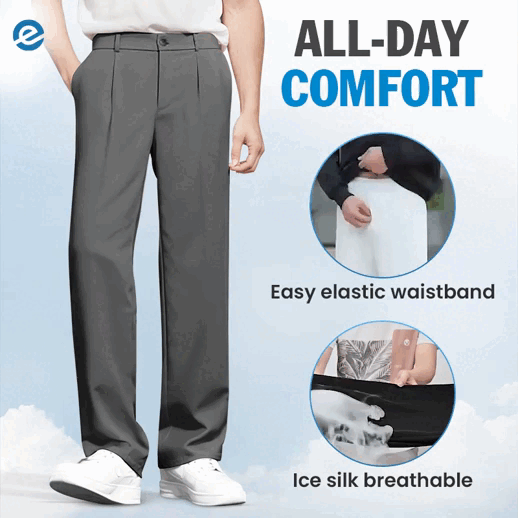 EaseMotions - LAST DAY 70% OFF - Super Stretch Ice Silk Comfort Everyday Pants