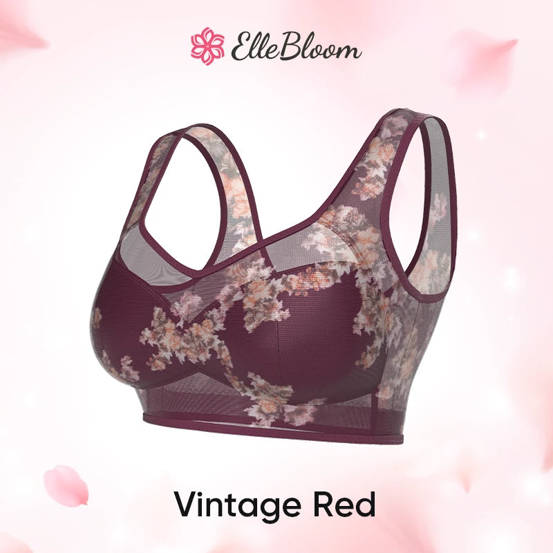 ElleBloom - Ice Silk Lace Cooling Comfort Bra
