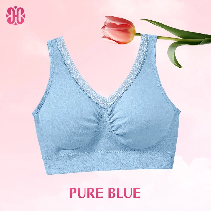 Hana Bra - Pure Cotton Buttonless Comfy Lifting Shaping Bra