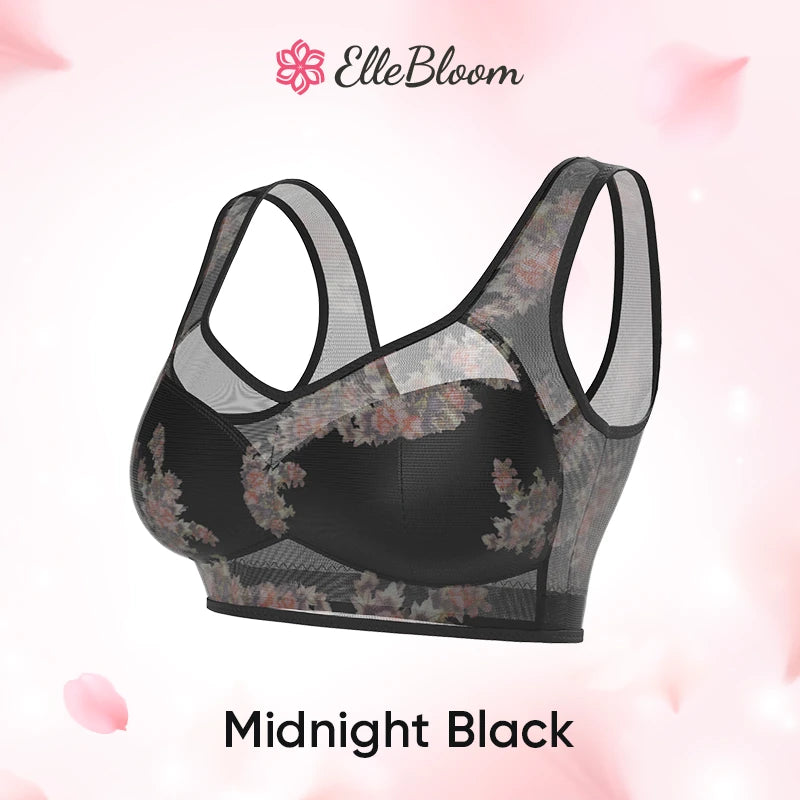 ElleBloom - Ice Silk Lace Cooling Comfort Bra