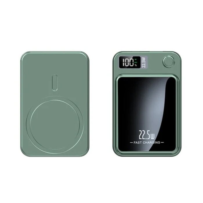 Magnetic Wireless Power Bank 22.5W – Fast Charging & LED Display - 10000mAh