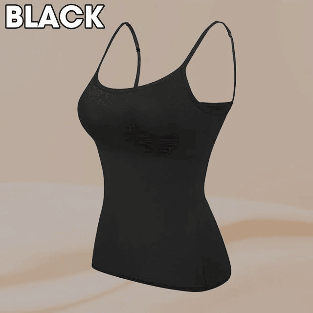 Cami Bra – Women’s Camisole With Built In Padded Bra Vest 💕🎁