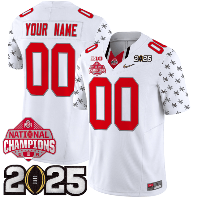Men's O.State Buckeyes Special Edition Jersey - CFP Final + National Champions Patch