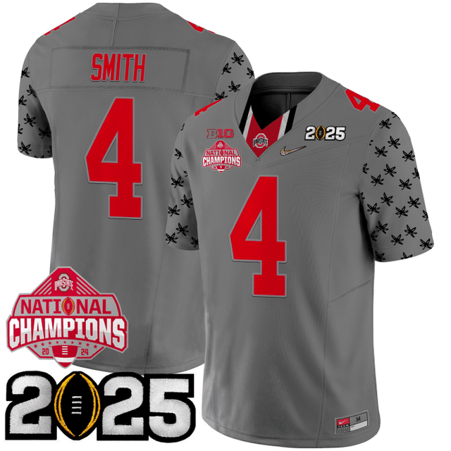 Men's O.State Buckeyes Special Edition Jersey - CFP Final + National Champions Patch