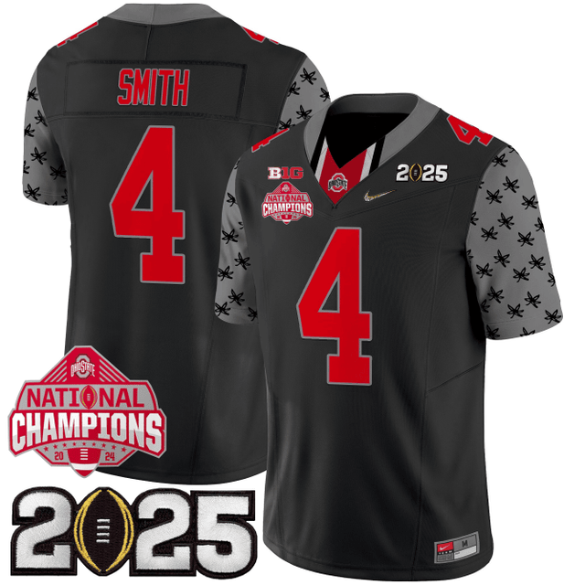 Men's O.State Buckeyes Special Edition Jersey - CFP Final + National Champions Patch