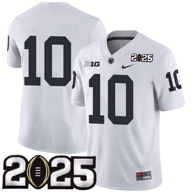 Men's P.State Football 24/25 Jersey - CFP Final Patch