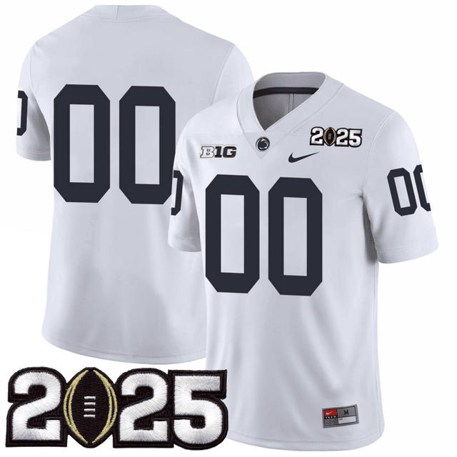 Men's P.State Football 24/25 Jersey - CFP Final Patch