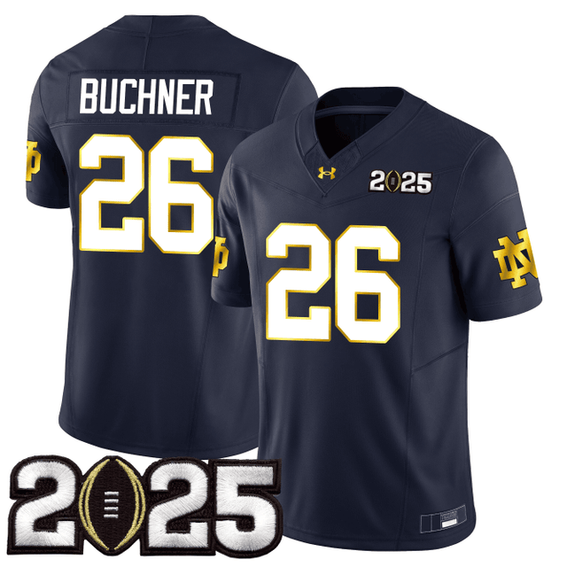 Men's ND Fighting Irish 24/25 Jersey - CFP Final Patch