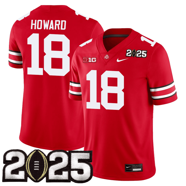 Men's O.State Buckeyes Jersey - CFP Final Patch