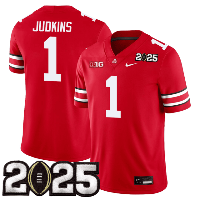 Men's O.State Buckeyes Jersey - CFP Final Patch