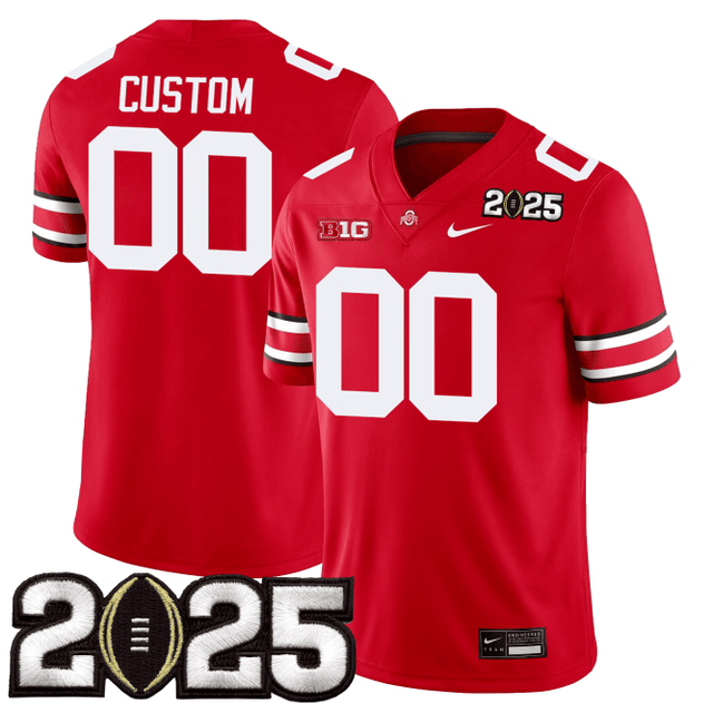 Men's O.State Buckeyes Jersey - CFP Final Patch