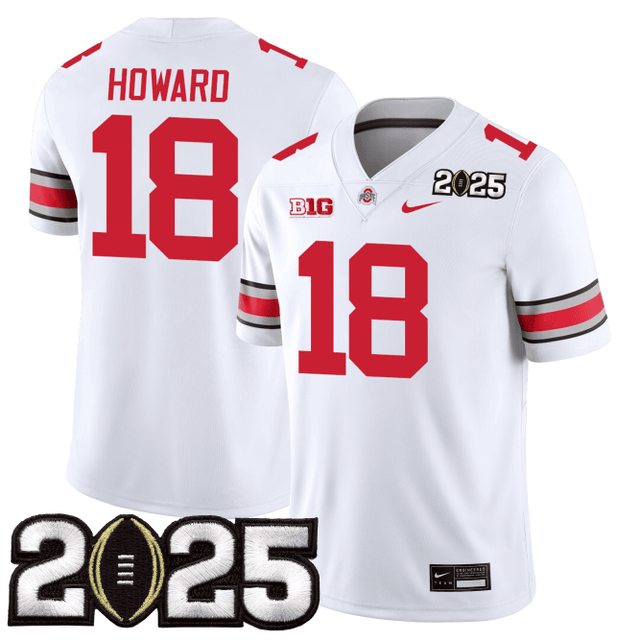 Men's O.State Buckeyes Jersey - CFP Final Patch