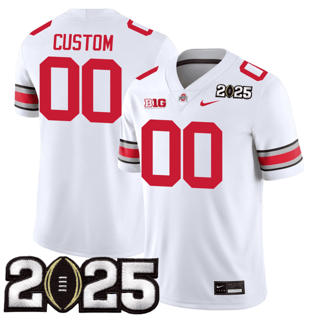 Men's O.State Buckeyes Jersey - CFP Final Patch
