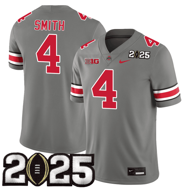Men's O.State Buckeyes Jersey - CFP Final Patch