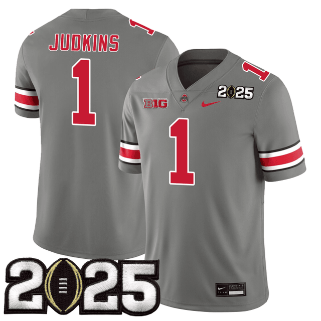 Men's O.State Buckeyes Jersey - CFP Final Patch