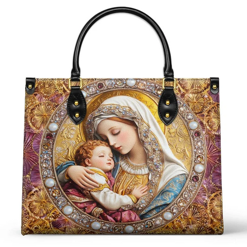 Jesus The Son Leather Bag