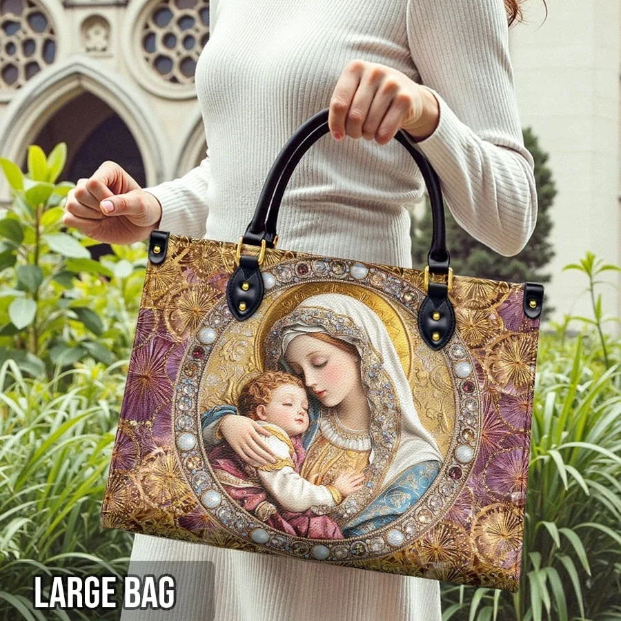 Jesus The Son Leather Bag