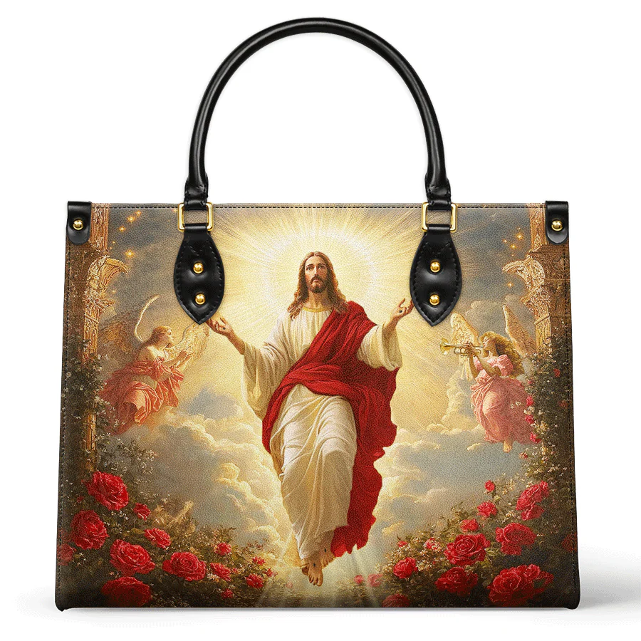 Jesus The Son Leather Bag