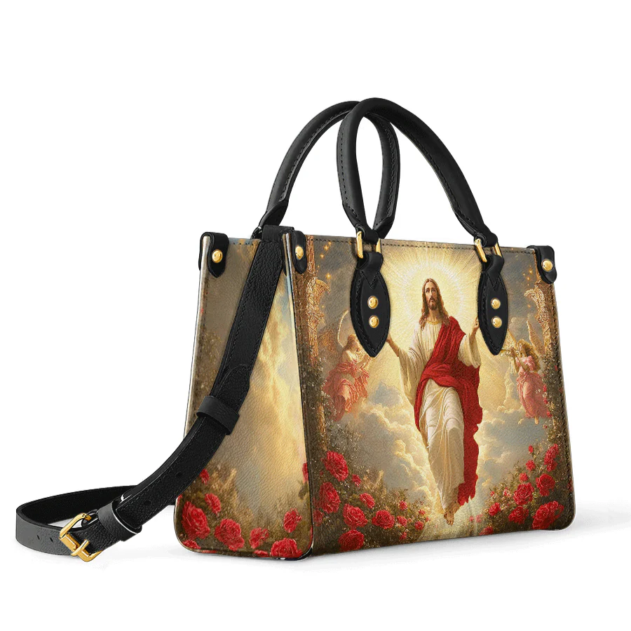 Jesus The Son Leather Bag