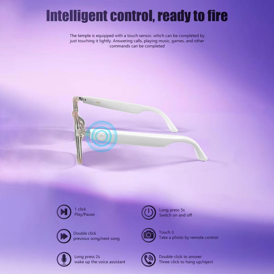 LAST DAY 60%OFF 🔥 Smart Bluetooth Glasses – The Ultimate Fusion of Fashion & Technology