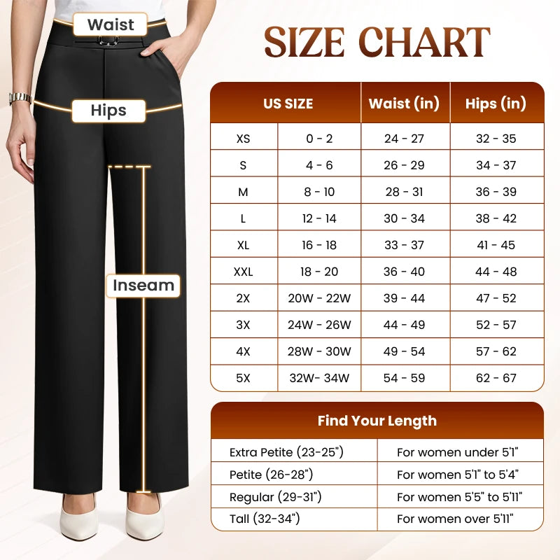 SoraGrace - Women's Perfect Drape High Rise Pull-On Pants