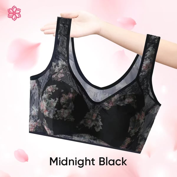 Ultra-Thin Silk Lace Bra - LAST DAY SALE 48% OFF - Lace Buttonless Comfortable Bra