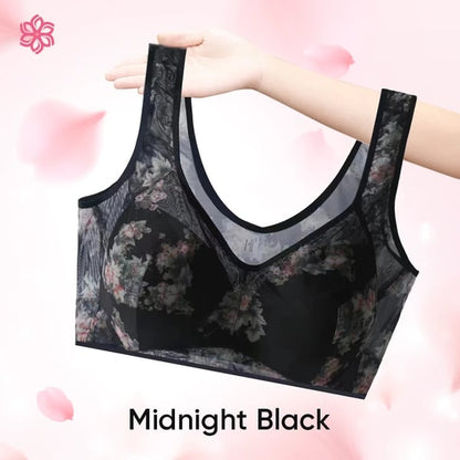 Ultra-Thin Silk Lace Bra - LAST DAY SALE 48% OFF - Lace Buttonless Comfortable Bra