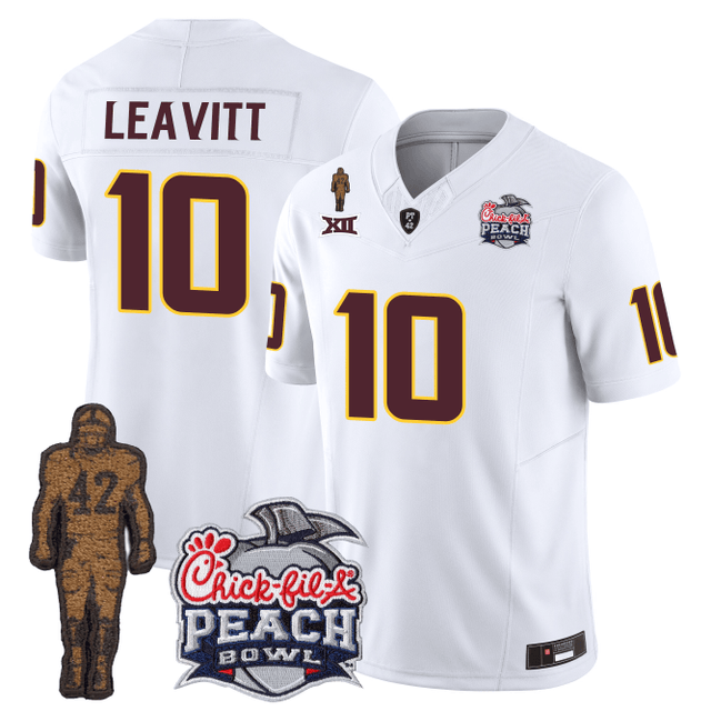 Men's A.Sun Devils Football 24/25 Jersey - Peach Bowl Patch