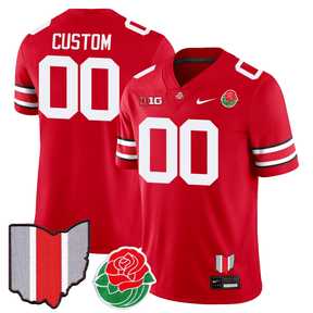 Men's OS Buckeyes Jersey - Rose Bowl Patch