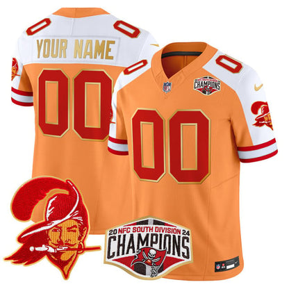 Men's Buccaneers Creamsicle Jersey - NFC South Division Champions Patch