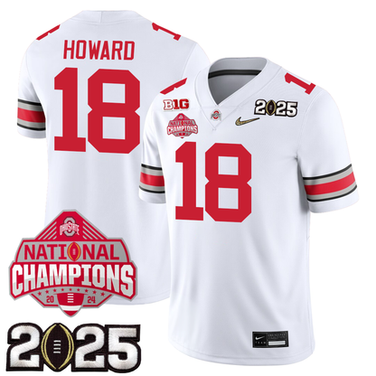 Men's O.State Buckeyes Jersey - CFP Final + 2024 National Champions Patch