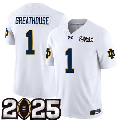 Men's ND Fighting Irish 24/25 Jersey - CFP Final Patch
