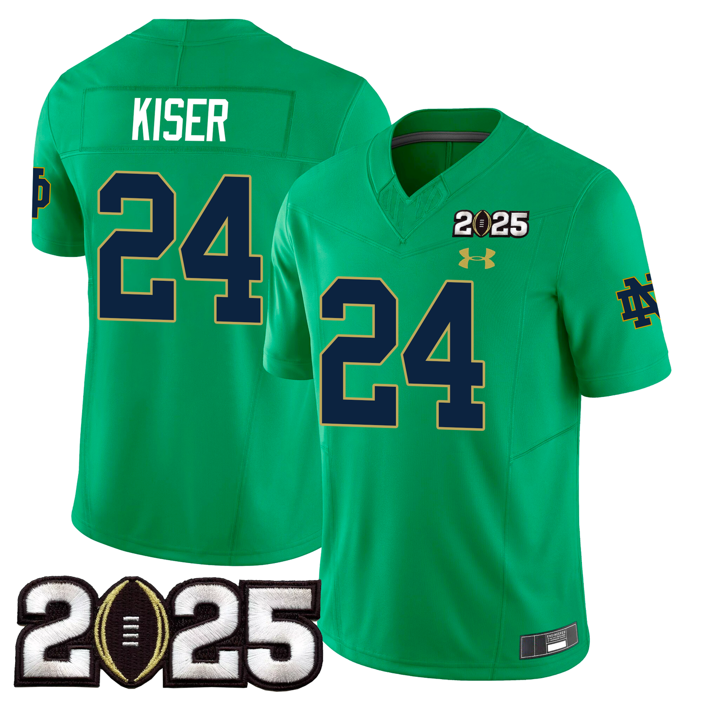 Men's ND Fighting Irish 24/25 Jersey - CFP Final Patch