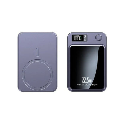 Magnetic Wireless Power Bank 22.5W – Fast Charging & LED Display - 10000mAh