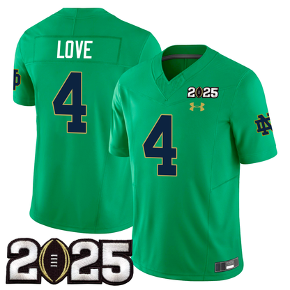 Men's ND Fighting Irish 24/25 Jersey - CFP Final Patch