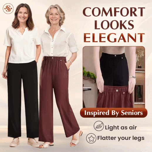SwiftPura - High Rise Ultra Soft Pull-On Drape Pants