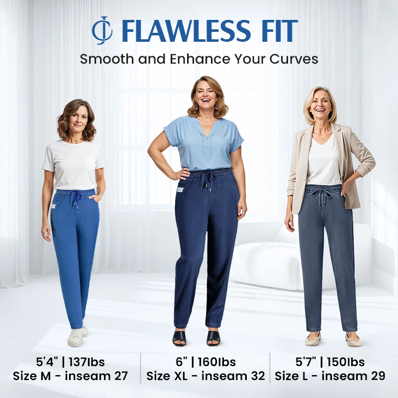 ComfiJeans - LAST DAY 70% OFF - Flattering High Waist Ultra-Stretch Mom Jeans