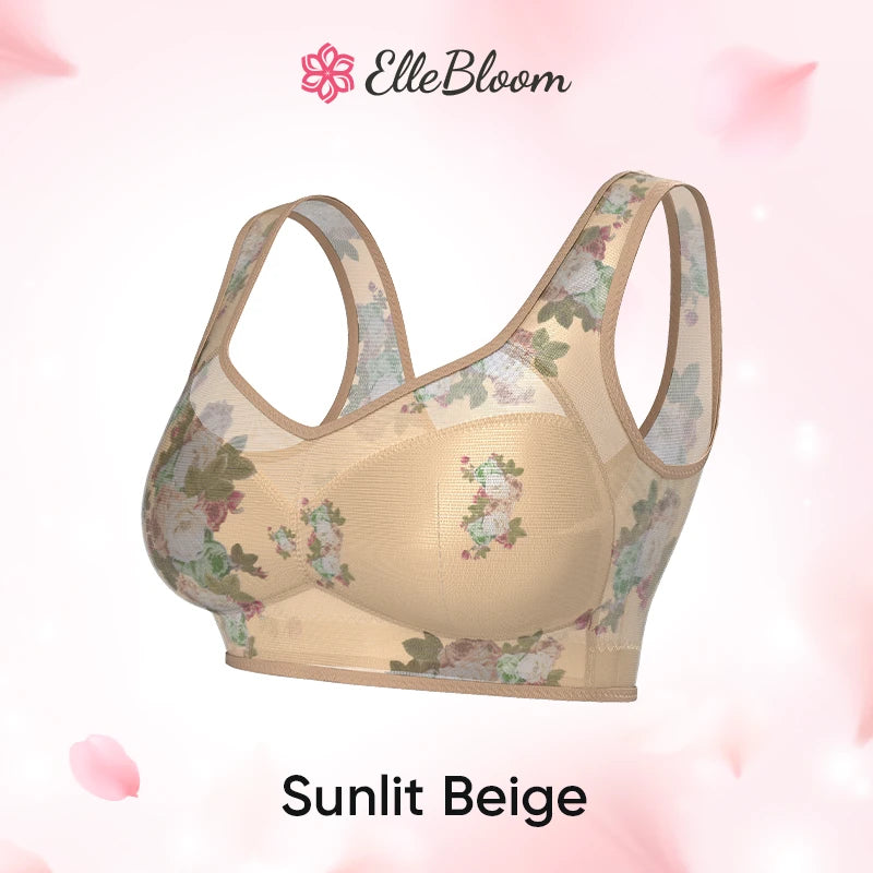 ElleBloom - Ice Silk Lace Cooling Comfort Bra