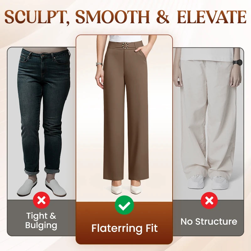 SoraGrace - Women's Perfect Drape High Rise Pull-On Pants