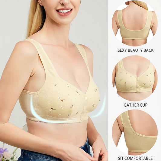 Daisy Bra - LAST DAY SALE 80% OFF - Comfortable & Convenient Front Button Bra