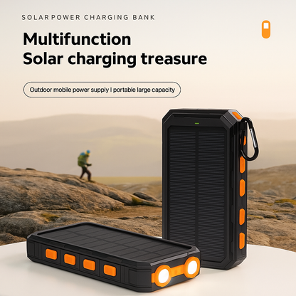 LAST DAY 70% OFF - 10000mAh Solar Charging Power Bank