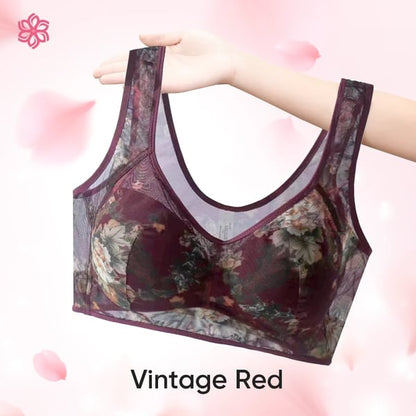 Ultra-Thin Silk Lace Bra - LAST DAY SALE 48% OFF - Lace Buttonless Comfortable Bra