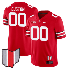 Men's O.States Buckeyes Jersey - OS Map Patch