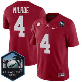 Men's A.Crimson Tide Jersey - ReliaQuest Bowl Patch